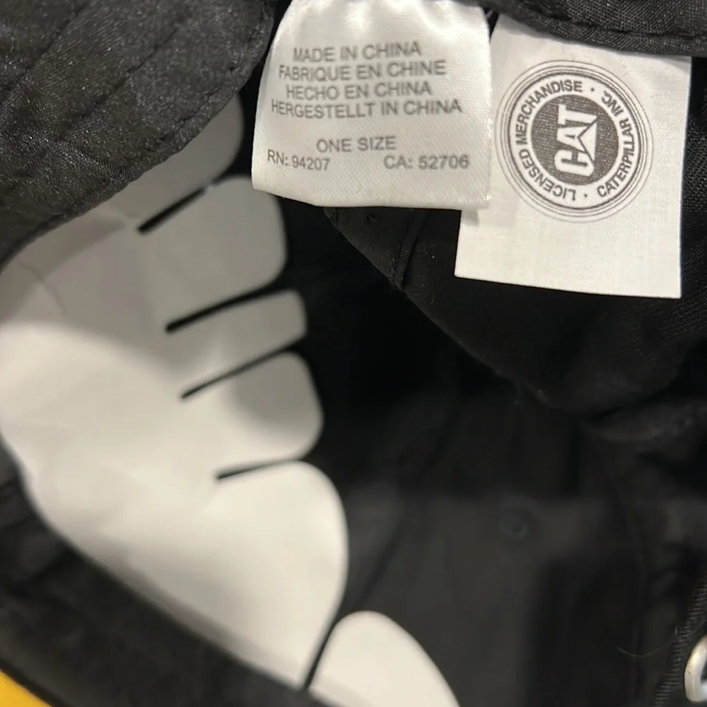 NWT CAT “Built For It” Logo Baseball Cap
